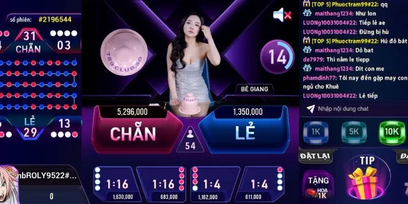 Luật chơi xóc đĩa trực tuyến 86Bet
